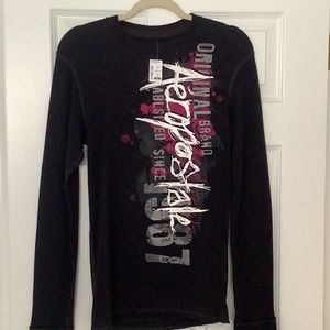 NWT Men’s Aeropostale soft material roughed edge look.  Size S
